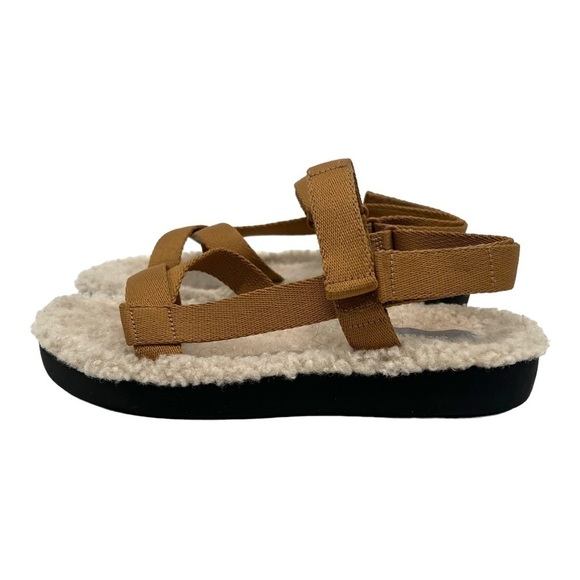 Everlane The Renew Teddy Sport Faux Fur Lined Outdoor Casual Sandals Women’s 7 - Picture 4 of 16